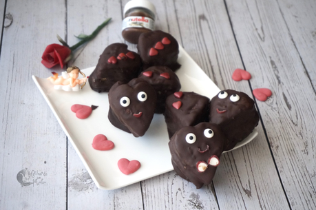 Dulces de chocolate para San Valentín
