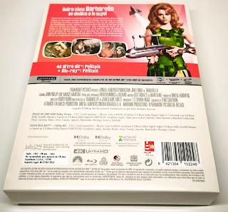 Edición especial Barbarella formato UHD