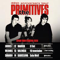 Conciertos en España en 2026 de The Primitives