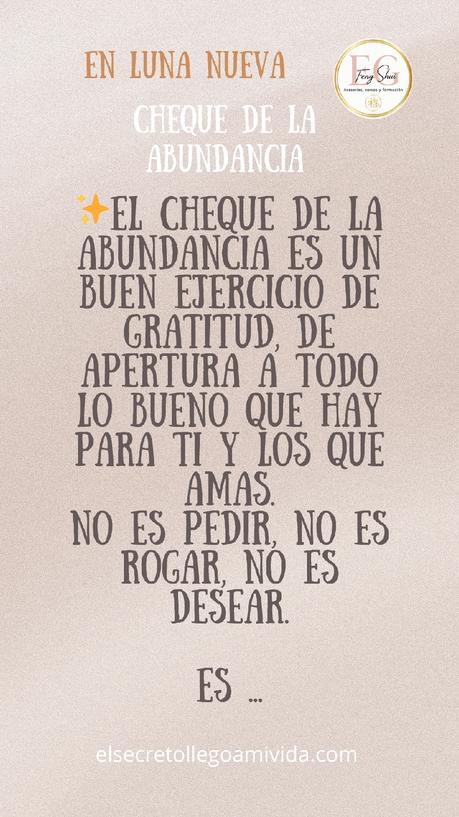 🌚 Cheque de la Abundancia 18 de enero