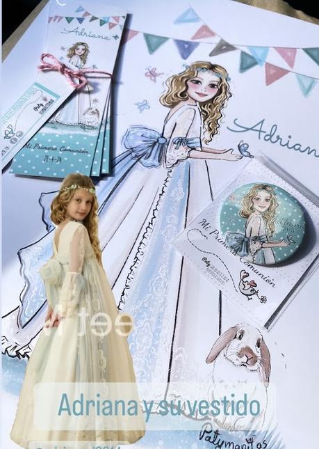 recordatorios para una primera comunión de niña