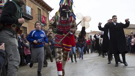 La mascarada del Zangarrón de Sanzoles
