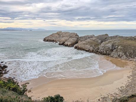 Costa Quebrada desde Liencres Costa Quebrada desde Liencres