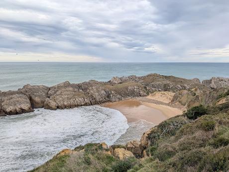 Costa Quebrada desde Liencres Costa Quebrada desde Liencres