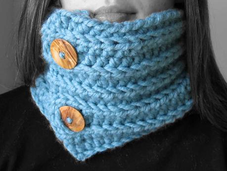 Taller cuello de crochet
