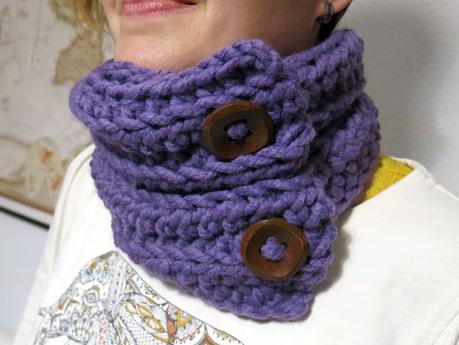 Taller cuello de crochet