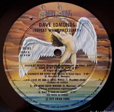 Dave Edmunds - Repeat When Necessary Lp 1979