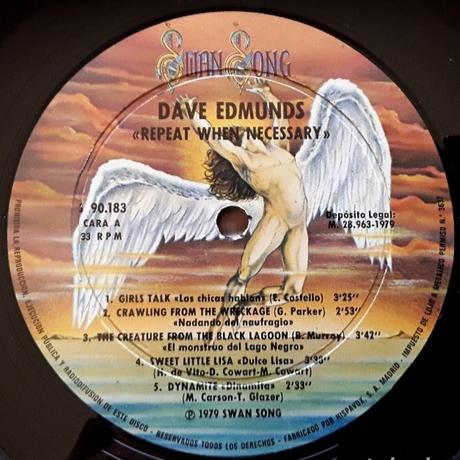 Dave Edmunds - Repeat When Necessary Lp 1979