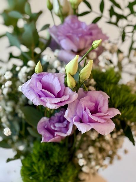 Merci pour les fleurs.