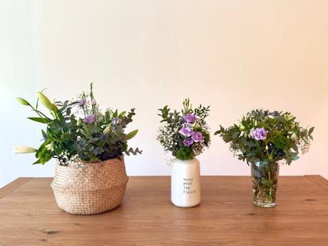 Merci pour les fleurs.