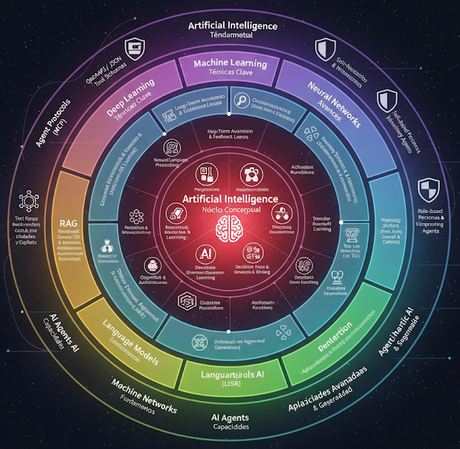 INTELIGENCIA ARTIFICIAL: LAS 7 CAPAS QUE EXPLICAN TODO