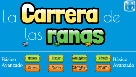 La carrera de las ranas