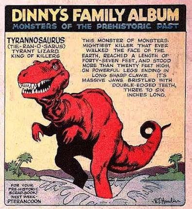 Los dinosaurios de Alley Oop (II): Terópodos