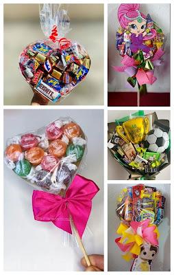 💥💥 Tutorial Paletas Gigantes de Dulces: El Regalo Perfecto que Todos Quieren Recibir ❤️😊💥