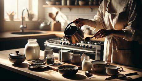 3. Paso a Paso: Cómo Preparar el Té con Leche Sin Agua