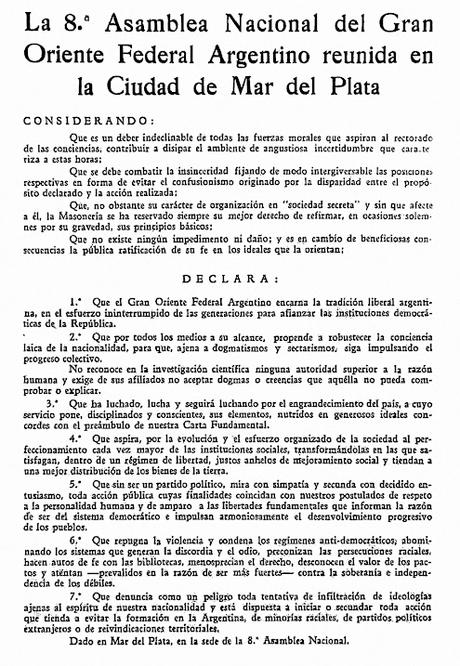 La hoguera ideológica de los masones