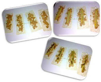 Flautas de espárragos