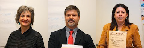 Ana Clavería, Francisco Hernansanz y María Dolores Fuiza