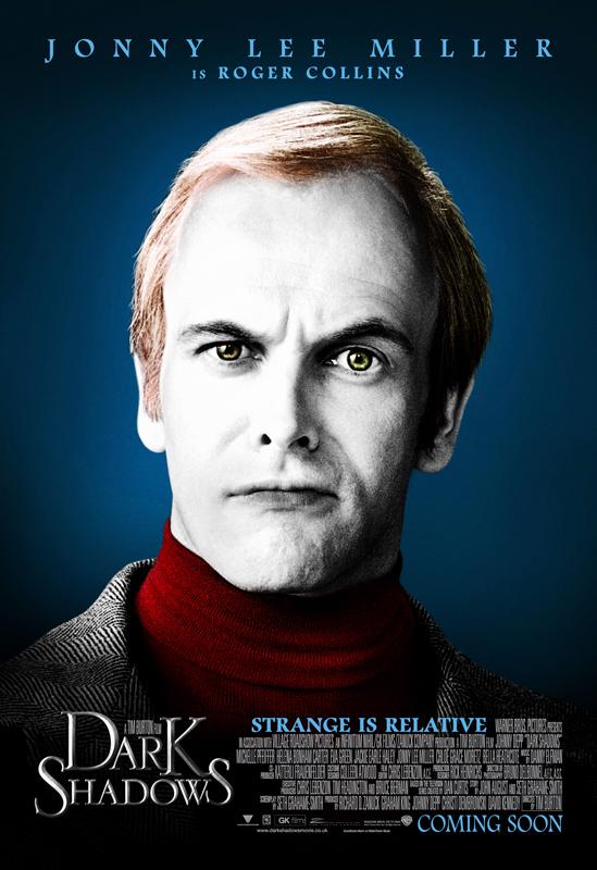 Posters individuales de los personajes de ‘Dark Shadows’, el nuevo film de Tim Burton