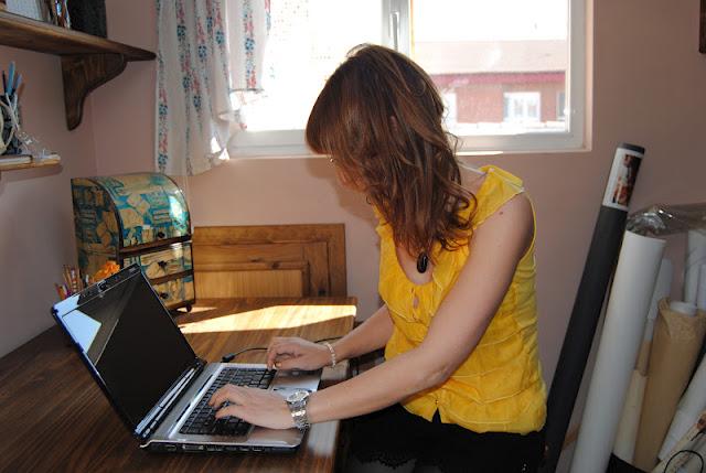 Yellow T-shirt