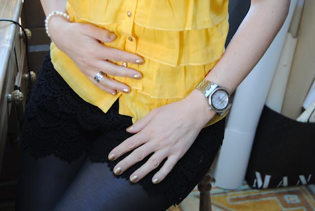 Yellow T-shirt