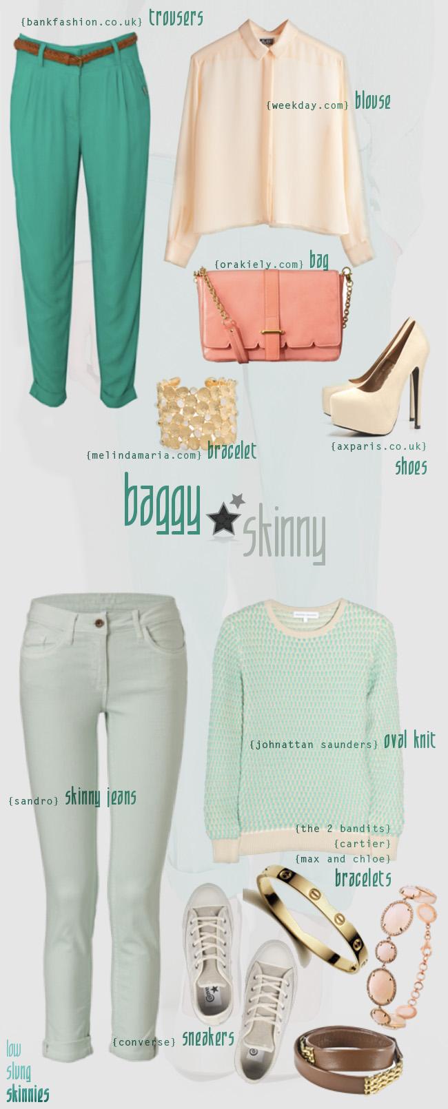 trend report... low slung skinnies