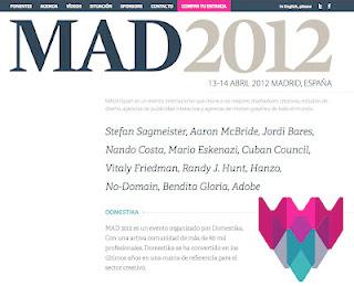 MADinSpain 2012 se adelanta al 13-14 de abril