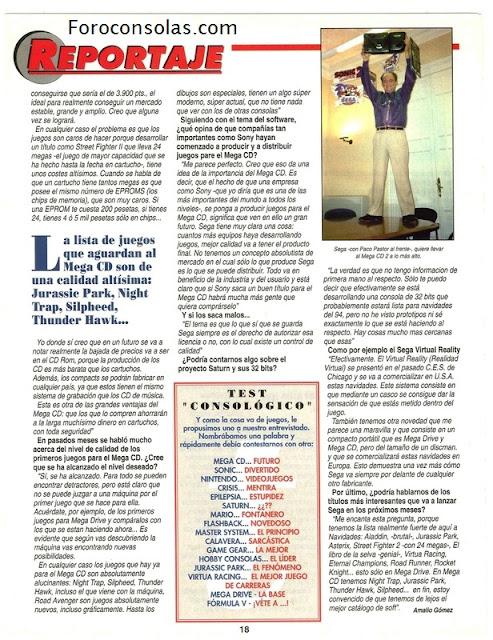 Retro: El futuro se llama Mega CD?