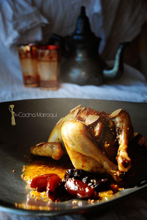 Pollo relleno - Djaje Kûskus