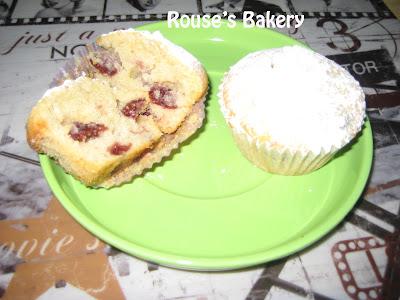 Muffins de Mascarpone y Arándanos rojos