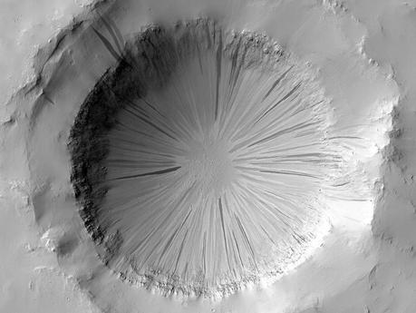 El cráter marciano Arabia Terra