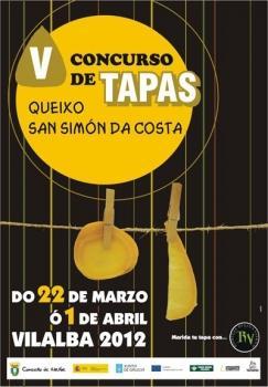 V Concurso de Tapas con queso San Simón da Costa en Vilalba (Lugo)