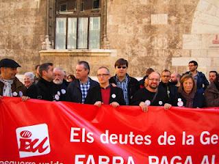Contra la deuda de la Generalitat con los Ayuntamientos