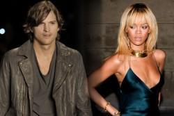Buehhh: Rihanna ¿se consuela con Ashton Kutcher?