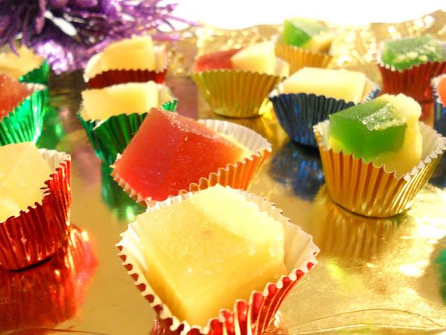TURRÓN DE FRUTA ESCARCHADA
