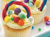 Cupcakes Cesta Pascua