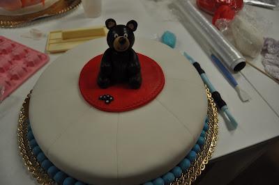 Tarta osito en la Cuchipanda....