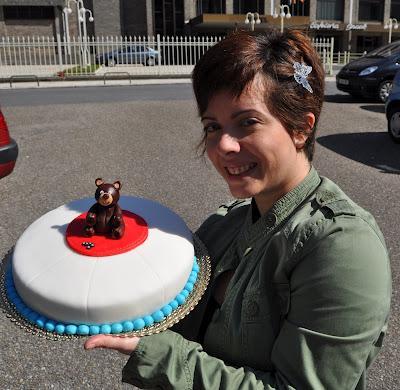 Tarta osito en la Cuchipanda....