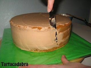 Como rellenar una tarta fondant