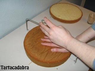 Como rellenar una tarta fondant