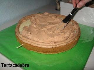 Como rellenar una tarta fondant