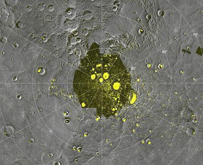 Descubren existencia agua helada en Mercurio