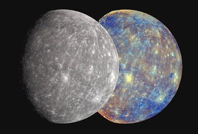 Descubren existencia agua helada en Mercurio