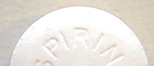 La aspirina,  útil frente a varios tumores