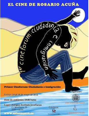 Ciudadanía e inmigración: Primer cineforum organizado por la Logia Rosario Acuña