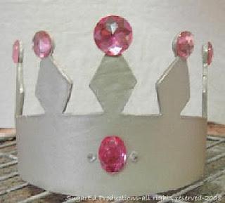 Paso a paso: Tarta fondant Corona de princesas