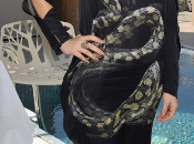 Fergie estremecedor vestido "anaconda"
