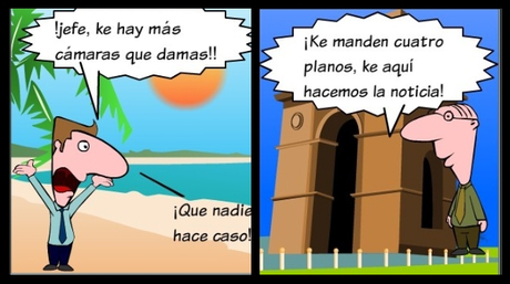 Procesión en La Habana: turbulencia en las redacciones