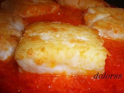 Bacallà amb tomate o bacalao con tomate