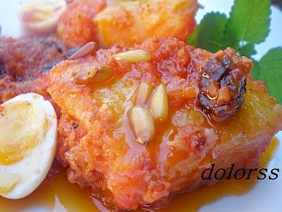 Bacallà amb tomate o bacalao con tomate
